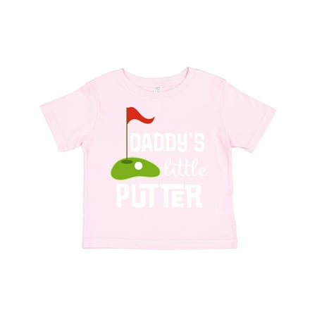 

Inktastic Golfing Daddys Little Putter Gift Toddler Boy or Toddler Girl T-Shirt