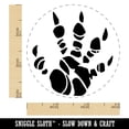 thumbnail image 2 of Dragon Claw Footprint Talon Self-Inking Rubber Stamp Ink Stamper - Blue Ink - Small 3/4 Inch, 2 of 7
