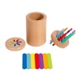 thumbnail image 4 of Vaso clasificador para niños, juguete educativo para bebés que desarrolla la coordinación, la observación y la motricidad fina. tapa doble, 4 of 9