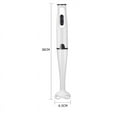 thumbnail image 4 of Hand Blender Kitchen Food Vegetable Grinder Food Mixer Purees Smoothies Shakes Sauces Soups Sage US Plug Green, 4 of 6