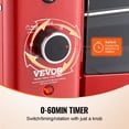 thumbnail image 4 of VEVOR Machine à Griller Shawarma en Acier Inoxydable Machine à Rôtir Électrique, 4 of 9