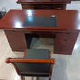 thumbnail image 3 of Computer Gaming Office Desk Executive Luxury Large Meeting Office Desk Study Escritorio Oficina Office Desk Furniture MZ50OD My Lux Decor Round, 3 of 17