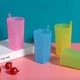 thumbnail image 2 of 1pcs Kids Sip Cup With Built In Straw Milk Cup Home Colors Sippy Cup Mug Drink Straw Cup For Kids, 2 of 5