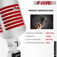 thumbnail image 6 of 5 Core Professional Vintage Microphone for Singing, Dynamic Super Cardioid XLR, Live Performance, 6 of 6