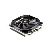 30mm Height Mini-ITX Low Profile Cooler with 92x92x12mm Slim Big Airflow Fan, Black Color Theme, AM4 and LGA115X, TDP 95W for ID-COOLING IS-30