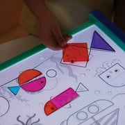 Battat Shine Bright Plastic Lightbox 60 Shapes 3 Transparency Sheets, Toddler and Preschool Toys