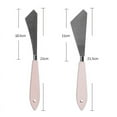 thumbnail image 5 of 2 Pcs Painting Knife Spatula Palette Knife Wood Handle and Painting Accessories for Art a_WM25, 5 of 7