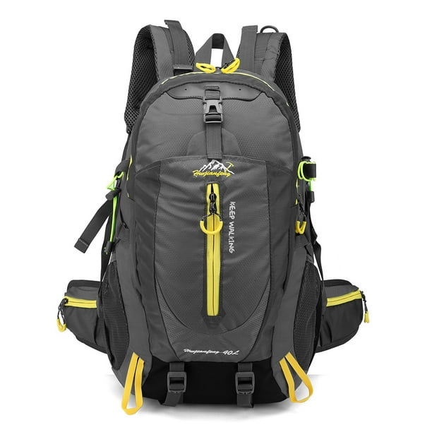 Mochila de viaje resistente al agua de 40L Campamento Caminata Laptop Mochila Trekking Hwjianfeng Mochila Bodega Aurrera en linea