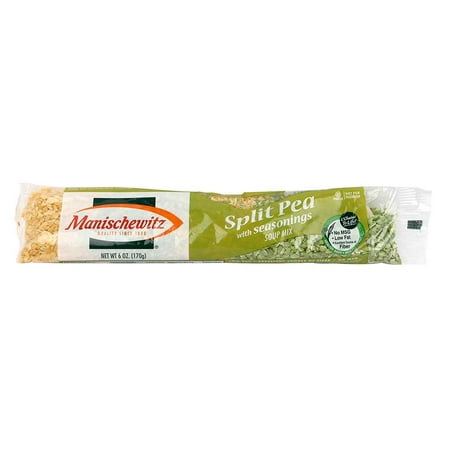 (3 Pack) Manischewitz Cello Split Pea Soup Mix, 6