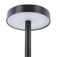 thumbnail image 2 of Rechargeable LED Table Lamp 2000mAh, Wireless, Battery Powered, Metal, USB C, Portable, 3 Lighting Modes, Dimmable, Black, 2 of 3