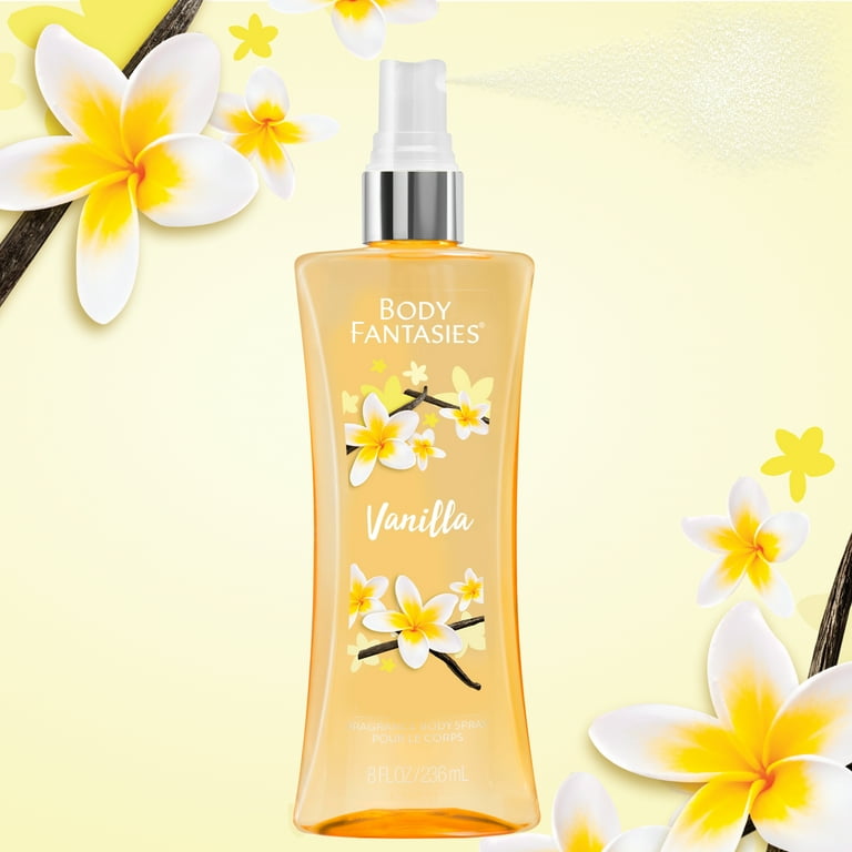 Body Fantasies Signature Vanilla Fantasy Body Spray 8 fl.oz. Walmart