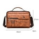 thumbnail image 2 of Bolso de hombro de piel sintética para hombre, bolso de hombro con bolsillo lateral, bolso de hombro vintage, bolso para teléfono móvil, bolso de mensajero, bolso de hombro para hombre,, 2 of 4