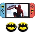 thumbnail image 1 of Joy Con Capuchons de Prise Compatibles avec Nintendo Switch&Nintendo Switch Lite, Protection en Silicone Souple, 1 of 3