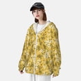 thumbnail image 3 of Vsdgher Sweat à Capuche Imprimé Fleuri pour Adultes, Protection Éruption Cutanée pour Hommes et Femmes, Manches Longues, Protection Solaire, Pêche, Course, Natation-TTG, 3 of 7