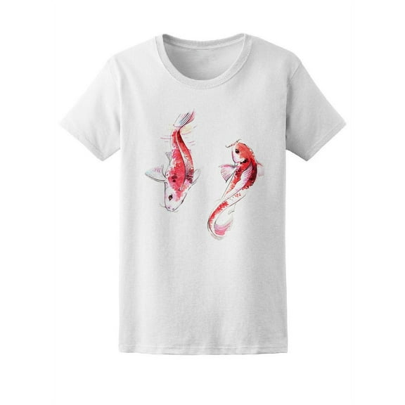 Red Koi Fish T-Shirt Women -Image by Shutterstock, Female XX-Large