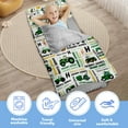 thumbnail image 3 of AOLOA Custom Toddler Nap Mat for Preschool, Personalized Name Kids Nap Mat for Daycare Kindergarten Boys Girls, Sleeping Bag with Pillow Blanket, Thick Padded Rolled Napping Mats, Tractor & Scarecrow, 3 of 8
