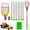 Red, variant on Fruit Picker Pole with Basket Telescoping, Adjustable High Reach Fruit Catcher for Apple Avocado Citrus Mango