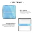 thumbnail image 3 of Rocae Sea and Fish for High-grade Leather Tissue Box, Exquisite Fashionable Design, Office Tissue Box, Waterproof Family Tissue Box, 3 of 8