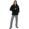 thumbnail image 2 of Wrangler Outdoor Men's & Big Men's Full Zip Burly Utility Backpacking Sweater Hoodie, Size S-2XL, 2 of 12