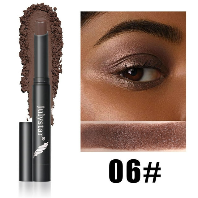 EGNMCR Room Decor Home Decor Lazy Pearlescent Rotating Eye Shadow Stick For Contouring Shadowing Highlighting Lip Brightening Eye shadow