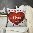 thumbnail image 2 of YINGXI . in The World Flannel Throw Pillow Case Cushion Cover Couch Decorative Square 12x12in, 2 of 5