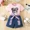 Short Sleeves, variant on PatPat Big Girls Figure Print Pink T-Shirt and Denim Jeans 2Pcs Long Sleeve Clothes Set Size 5-12