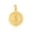 Yellow, variant on Gold United States Army Officially Licensed Eagle Emblem Medallion (10K Yellow Gold, Pendant)