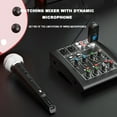 thumbnail image 2 of Micrófonos A Inalámbrico XLR Transmisor Y Receptor Convertidor Micrófono Recargable para Audio Mixer Dinámico Mic Guitarra Rojo, 2 of 9