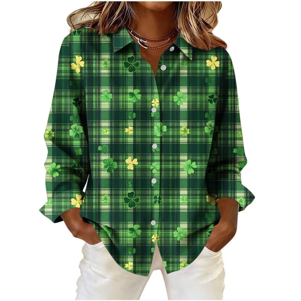 Camisas de Manga Larga para las Mujeres Bajo los Scrubs Blusas de Botón Casuales Tops de Verano Sólidos, Tops de Manga Larga Ligeras de las Mujeres