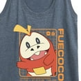 thumbnail image 3 of Pokémon - Fuecoco Stats - Women's Racerback Tank Top, 3 of 5