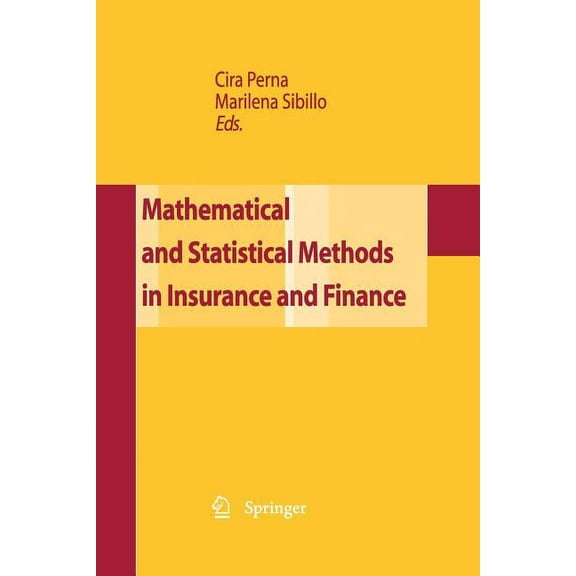 Mathematical and Statistical Methods for Insurance and Finance, (Paperback)