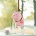 thumbnail image 1 of Adorno colgante de coche de cerdito, lindo colgante de coche de cerdito oscilante, Inte, 1 of 3