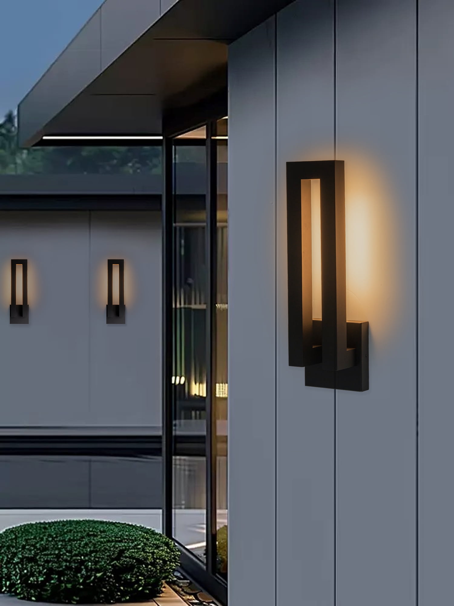 18"H Dimmable Modern LED Wall Sconce