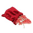 thumbnail image 3 of NOVICA Beaded ornaments, 'Christmas Party in Red' (set of 6), 3 of 6