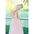 thumbnail image 5 of Ekidsbridal Criss-Cross Chiffon Flower Girl Dress Bridesmaid Junior Prom Formal Evening Princess Pageant Birthday Ballroom Gown Holiday 191 8, 5 of 7