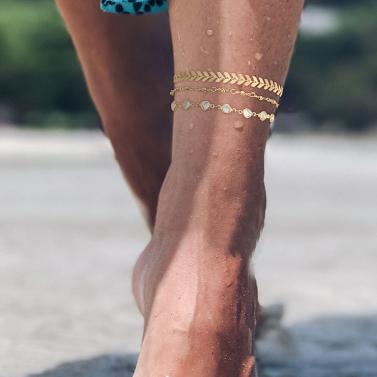 Walmart ankle bracelets in deals store