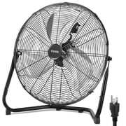 FOHERE 20" High Velocity Floor Fan, Heavy Duty Metal Cooling Fans with 3 Speeds, 360° Tilt Head, Etl Safety Listed, for Industrial, Commercial Space, Garage, Gym, Warehouse, Shop