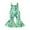 Green, variant on Odeerbi Baby Girls Clothes Toddler Jumpsuit Outfit St. Patrick's Day Print Jumpsuits Cartoon Printing Strap Romper Pants Green
