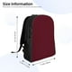 thumbnail image 4 of Fotbe Maroon Mochila de Viaje para Laptop, Mochila Ejecutiva Delgada y Resistente 15.6", 4 of 8