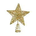 thumbnail image 1 of Adorno de Navidad con forma de estrella Strade Fareast Limited purpurina a prueba de roturas Oro, 1 of 7