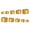 8 2 each, variant on 10/25Pieces Brass Internal Hexgonal Pipe Plugs Fittings Male Thread for Efficient Sealing In Mechanical Systems