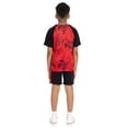 thumbnail image 3 of Spider-Man Boys Active Printed Short Sleeve Tee and Matching Shorts, 2-Piece Set, Sizes 4-16, 3 of 6