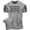 T-Shirt Heather Grey Branded, variant on Gymish Not Broken Men’s Workout T-Shirt – Funny Gym Shirt, Lifting Tee, Deadlift Fitness & Bodybuilding Top