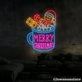 thumbnail image 4 of Glowneon Cocoa Marshmallows Neon Sign, Hot Chocolate Cup LED Sign, Coffee Shop Wall Décor, 4 of 5