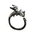 thumbnail image 2 of Vintage Punk Rings for Women Men Gothic Rings Flying Dragon Gothic Rings Alloy Open Adjustable Rings Jewelry, 2 of 8