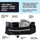 thumbnail image 4 of Hands Free Dog Leash for Running Walking Reflective Leash with Waist Bag Retractable Elastic Belt Dog Traction Rope Pet Products, 4 of 5