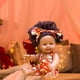 thumbnail image 4 of Muñeca de bebé ,8 pulgadas que puede , de juguete, muñeca de , muñeca de juguete de bebé Reborn para pe naranja Yotijar Muñeca Niña Negra, 4 of 10