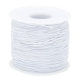 thumbnail image 1 of Cordón de hilo elástico de 1mm X 100m, cuerda para manualidades DIY, joyería, pulsera, cuerda blanca, 1 of 14