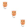 thumbnail image 1 of Toystoory Soporte autoadhesivo para llavero de pared de animales para sala de estar, llaves de oficina en casa, gancho colgante, llavero, colgador de Type1 NO1 Toystoory CBP113600, 1 of 6