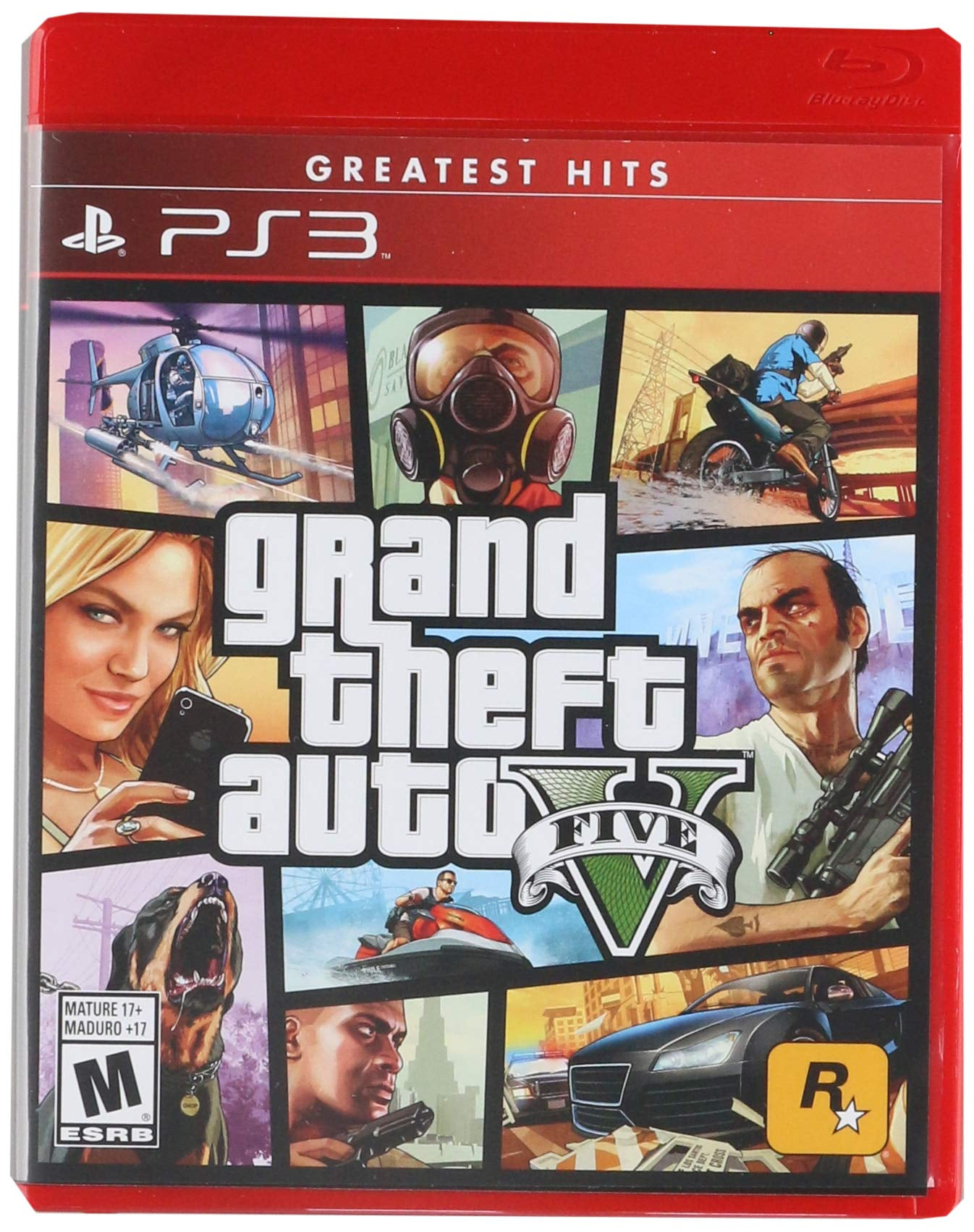 PS3　&　GTAⅴ Rockstar Games Grand Theft Auto V Video Game for PlayStation